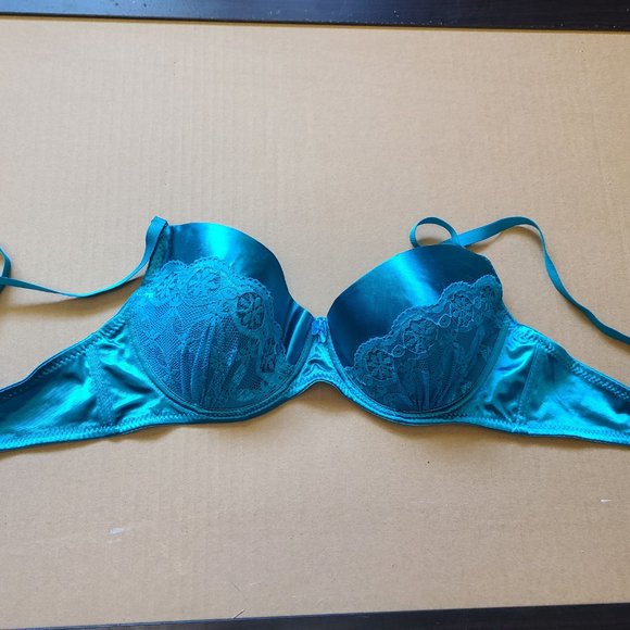 Paris Pink 38C Satin Bra - Picture 2 of 2
